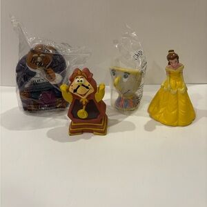 Walt Disney Classic Beauty and the Beast Figures Set of Four